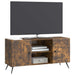 Cabinet TV Stejar fumuriu 102 x 34,5 x 50 cm Lemn prelucrat - WALTI WALTI
