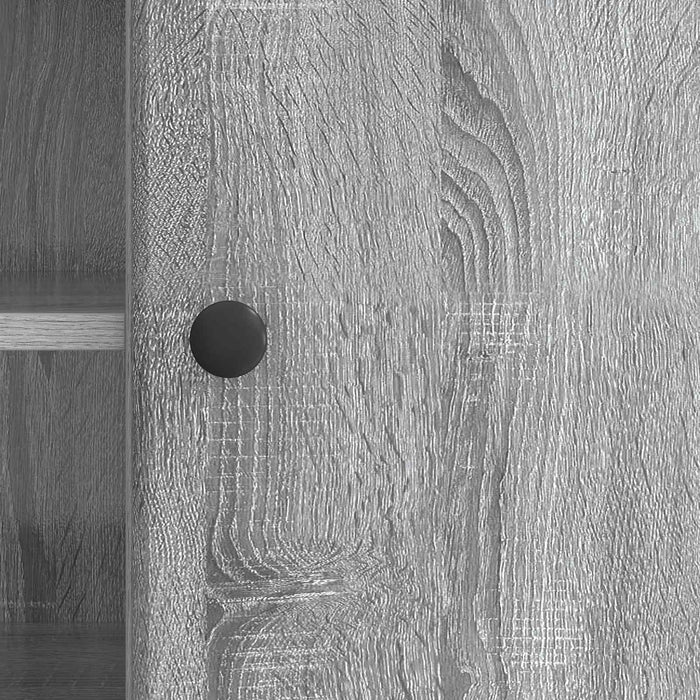 Cabinet TV Sonoma gri 102 x 34,5 x 50 cm Lemn prelucrat - WALTI WALTI