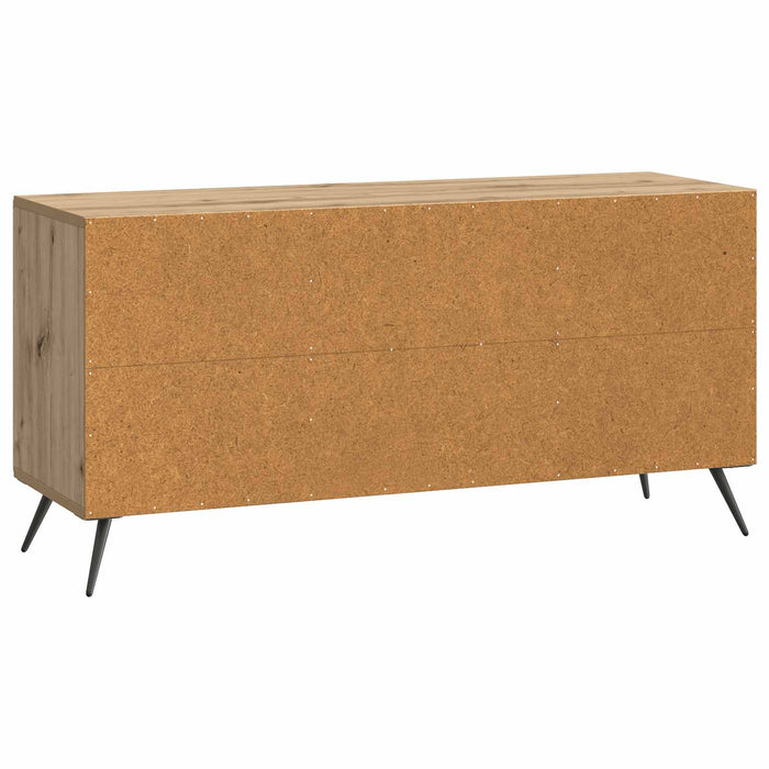 Cabinet TV Stejar Artizanal 102 x 34,5 x 50 cm Lemn prelucrat - WALTI WALTI