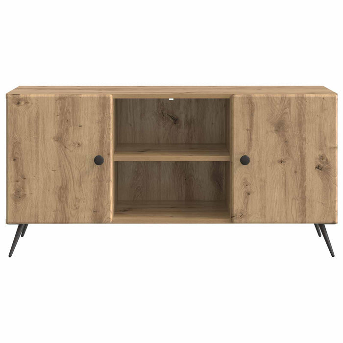 Cabinet TV Stejar Artizanal 102 x 34,5 x 50 cm Lemn prelucrat - WALTI WALTI