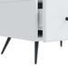 Cabinet TV cu sertar Alb 147 x 34,5 x 30 cm Lemn prelucrat - WALTI WALTI