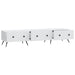 Cabinet TV cu sertar Alb 147 x 34,5 x 30 cm Lemn prelucrat - WALTI WALTI