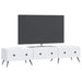 Cabinet TV cu sertar Alb 147 x 34,5 x 30 cm Lemn prelucrat - WALTI WALTI