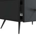 Cabinet TV cu sertar Negru 147 x 34,5 x 30 cm Lemn prelucrat - WALTI WALTI