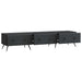 Cabinet TV cu sertar Negru 147 x 34,5 x 30 cm Lemn prelucrat - WALTI WALTI