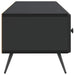 Cabinet TV cu sertar Negru 147 x 34,5 x 30 cm Lemn prelucrat - WALTI WALTI