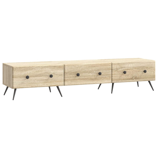 Cabinet TV Stejar Sonoma 147 x 34,5 x 30 cm Lemn prelucrat - WALTI WALTI