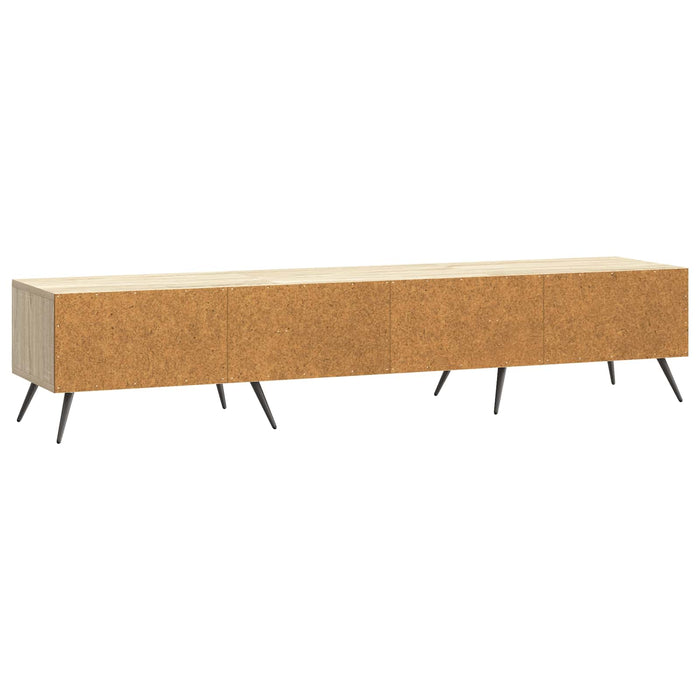 Cabinet TV Stejar Sonoma 147 x 34,5 x 30 cm Lemn prelucrat - WALTI WALTI