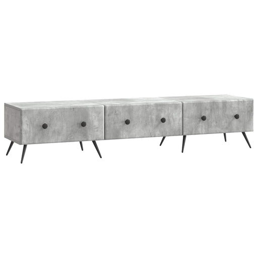 Cabinet TV Gri Beton 147 x 34,5 x 30 cm Lemn prelucrat - WALTI WALTI