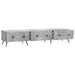 Cabinet TV Gri Beton 147 x 34,5 x 30 cm Lemn prelucrat - WALTI WALTI
