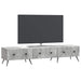 Cabinet TV Gri Beton 147 x 34,5 x 30 cm Lemn prelucrat - WALTI WALTI
