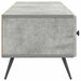 Cabinet TV Gri Beton 147 x 34,5 x 30 cm Lemn prelucrat - WALTI WALTI