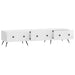 Cabinet TV Alb foarte lucios 147 x 34,5 x 30 cm Lemn prelucrat - WALTI WALTI