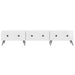 Cabinet TV Alb foarte lucios 147 x 34,5 x 30 cm Lemn prelucrat - WALTI WALTI