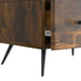 Cabinet TV Stejar fumuriu 147 x 34,5 x 30 cm Lemn prelucrat - WALTI WALTI