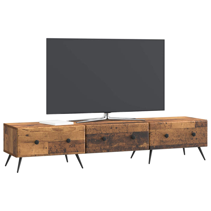 Cabinet TV Lemn vechi 147 x 34,5 x 30 cm Lemn prelucrat - WALTI WALTI