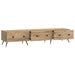 Cabinet TV Stejar Artizanal 147 x 34,5 x 30 cm Lemn prelucrat - WALTI WALTI