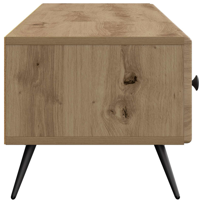 Cabinet TV Stejar Artizanal 147 x 34,5 x 30 cm Lemn prelucrat - WALTI WALTI