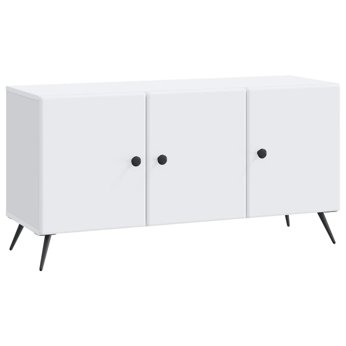 Cabinet TV Alb 99 x 34,5 x 50 cm Lemn prelucrat - WALTI WALTI