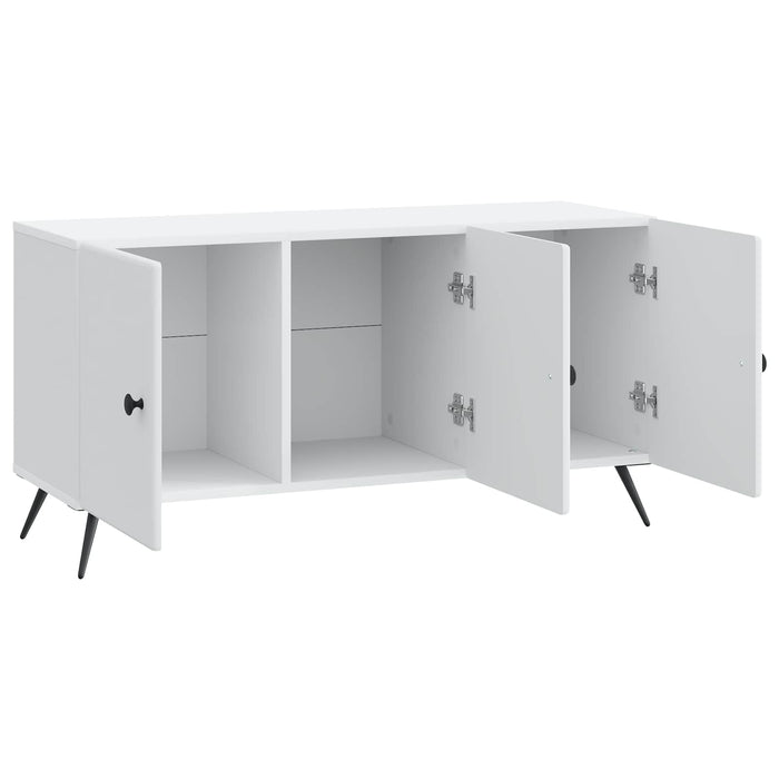 Cabinet TV Alb 99 x 34,5 x 50 cm Lemn prelucrat - WALTI WALTI