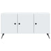 Cabinet TV Alb 99 x 34,5 x 50 cm Lemn prelucrat - WALTI WALTI