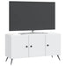 Cabinet TV Alb 99 x 34,5 x 50 cm Lemn prelucrat - WALTI WALTI