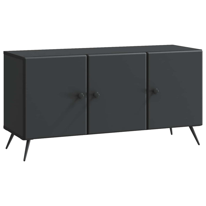 Cabinet TV Negru 99 x 34,5 x 50 cm Lemn prelucrat - WALTI WALTI