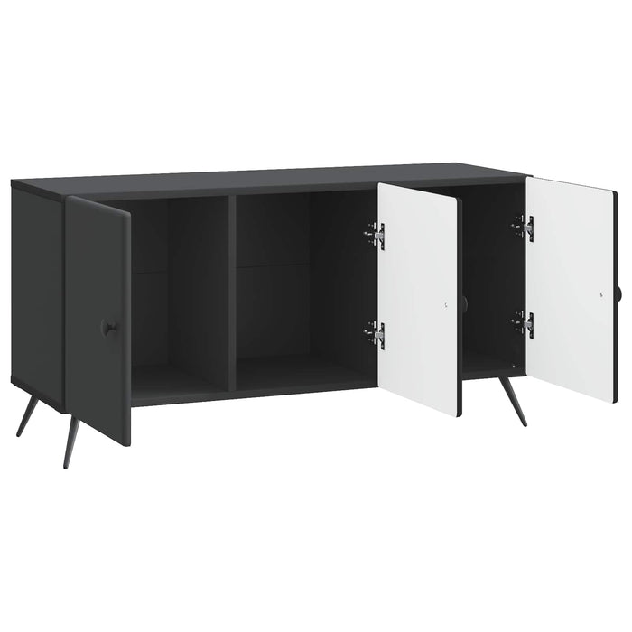 Cabinet TV Negru 99 x 34,5 x 50 cm Lemn prelucrat - WALTI WALTI