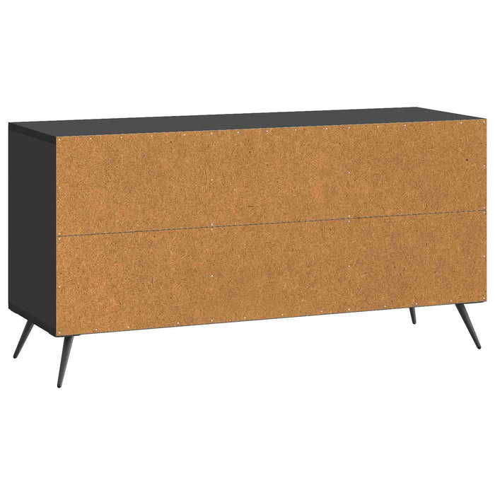 Cabinet TV Negru 99 x 34,5 x 50 cm Lemn prelucrat - WALTI WALTI