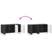 Cabinet TV Negru 99 x 34,5 x 50 cm Lemn prelucrat - WALTI WALTI