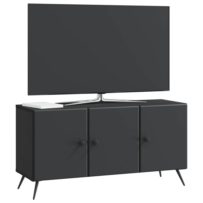 Cabinet TV Negru 99 x 34,5 x 50 cm Lemn prelucrat - WALTI WALTI