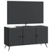 Cabinet TV Negru 99 x 34,5 x 50 cm Lemn prelucrat - WALTI WALTI