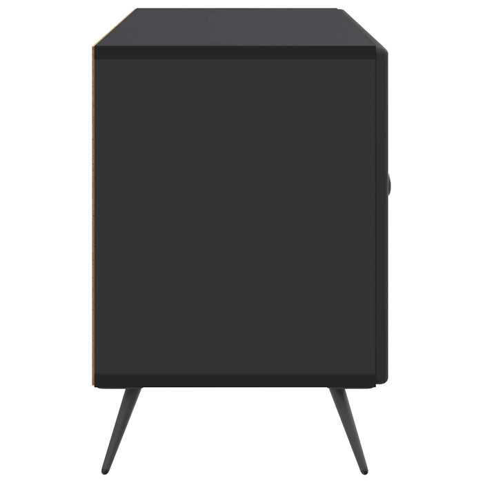 Cabinet TV Negru 99 x 34,5 x 50 cm Lemn prelucrat - WALTI WALTI