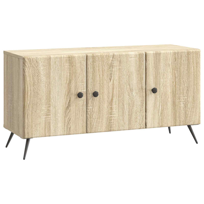 Cabinet TV Stejar Sonoma 99 x 34,5 x 50 cm Lemn prelucrat - WALTI WALTI