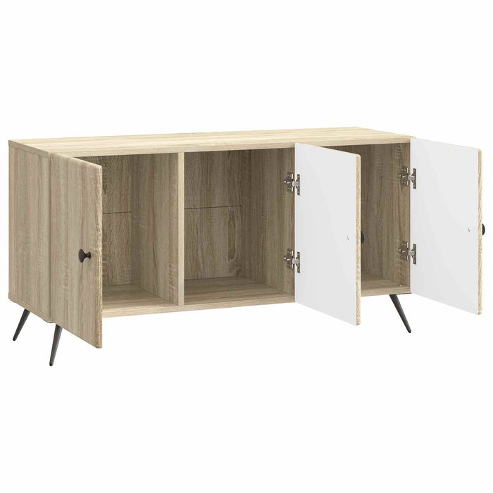 Cabinet TV Stejar Sonoma 99 x 34,5 x 50 cm Lemn prelucrat - WALTI WALTI