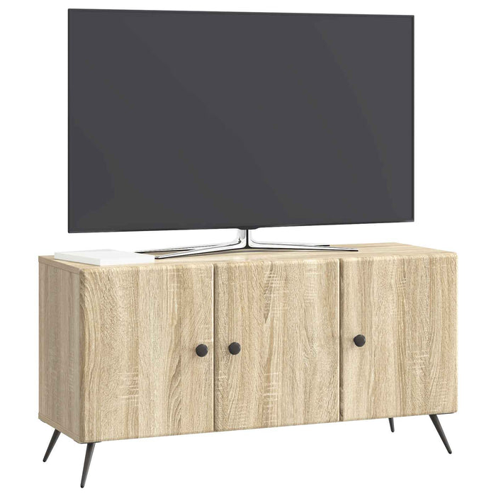 Cabinet TV Stejar Sonoma 99 x 34,5 x 50 cm Lemn prelucrat - WALTI WALTI