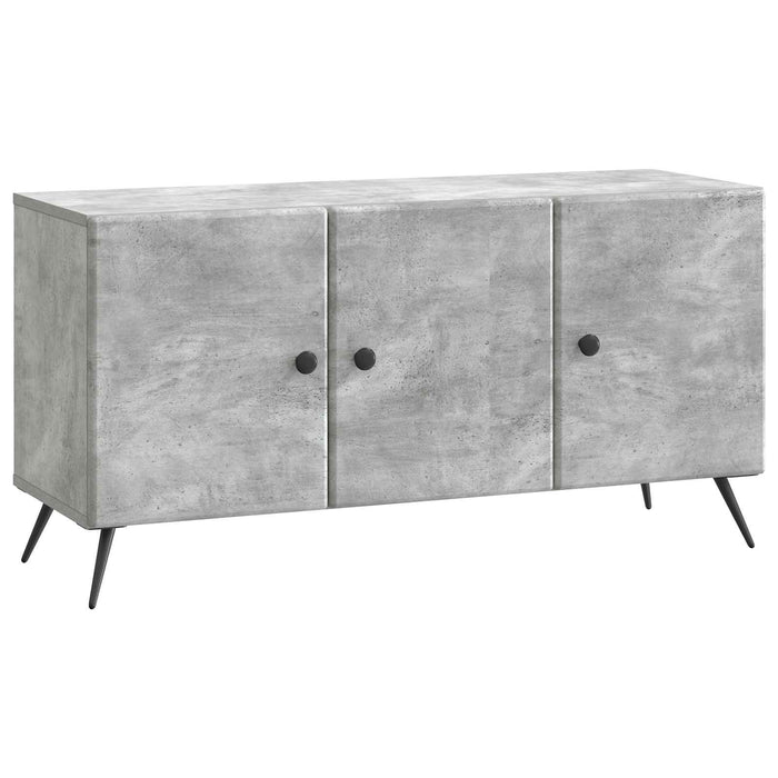 Cabinet TV Gri Beton 99 x 34,5 x 50 cm Lemn prelucrat - WALTI WALTI