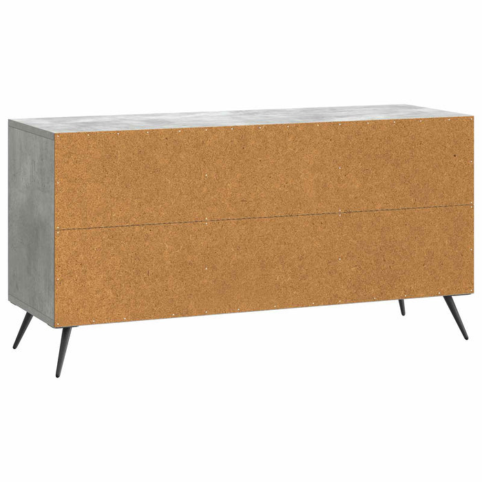 Cabinet TV Gri Beton 99 x 34,5 x 50 cm Lemn prelucrat - WALTI WALTI