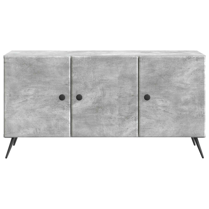 Cabinet TV Gri Beton 99 x 34,5 x 50 cm Lemn prelucrat - WALTI WALTI