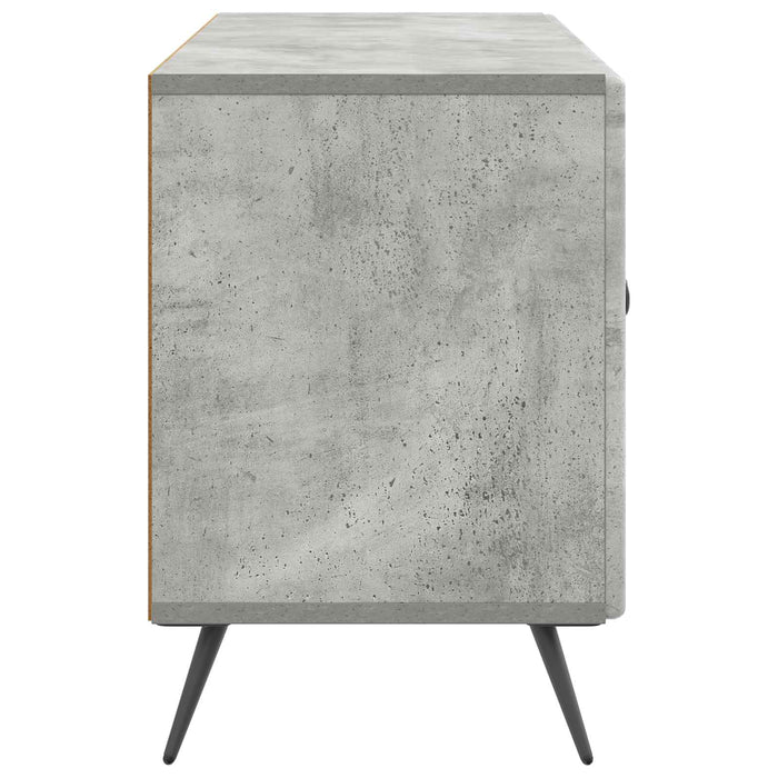 Cabinet TV Gri Beton 99 x 34,5 x 50 cm Lemn prelucrat - WALTI WALTI