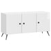 Cabinet TV Alb foarte lucios 99 x 34,5 x 50 cm Lemn prelucrat - WALTI WALTI