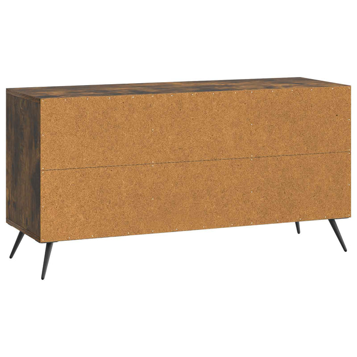 Cabinet TV Stejar fumuriu 99 x 34,5 x 50 cm Lemn prelucrat - WALTI WALTI