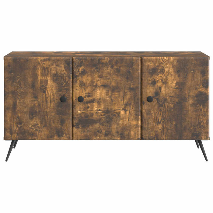 Cabinet TV Stejar fumuriu 99 x 34,5 x 50 cm Lemn prelucrat - WALTI WALTI
