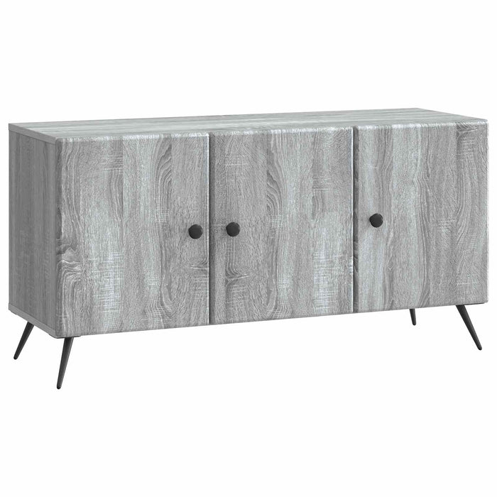 Cabinet TV Sonoma gri 99 x 34,5 x 50 cm Lemn prelucrat - WALTI WALTI