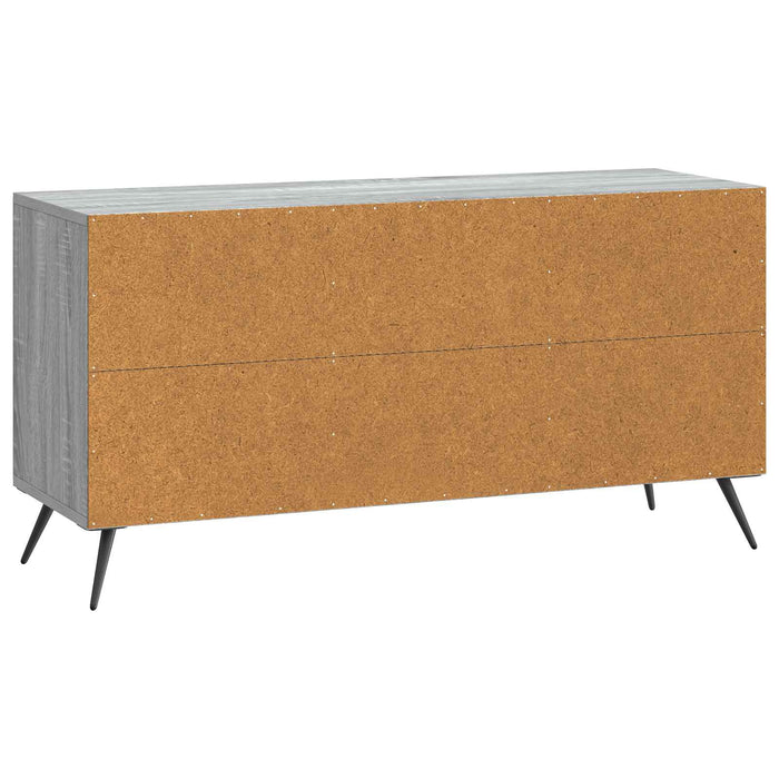 Cabinet TV Sonoma gri 99 x 34,5 x 50 cm Lemn prelucrat - WALTI WALTI