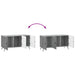 Cabinet TV Sonoma gri 99 x 34,5 x 50 cm Lemn prelucrat - WALTI WALTI