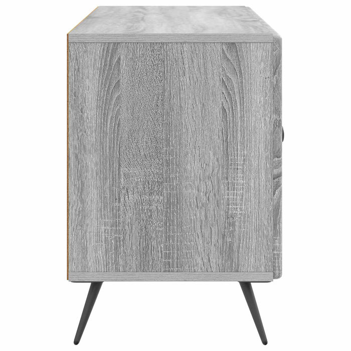 Cabinet TV Sonoma gri 99 x 34,5 x 50 cm Lemn prelucrat - WALTI WALTI