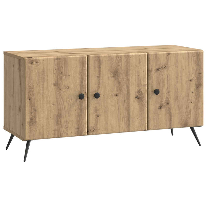 Cabinet TV Stejar Artizanal 99 x 34,5 x 50 cm Lemn prelucrat - WALTI WALTI