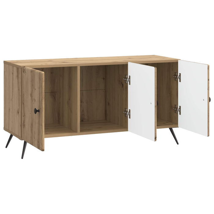 Cabinet TV Stejar Artizanal 99 x 34,5 x 50 cm Lemn prelucrat - WALTI WALTI