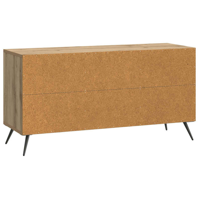 Cabinet TV Stejar Artizanal 99 x 34,5 x 50 cm Lemn prelucrat - WALTI WALTI